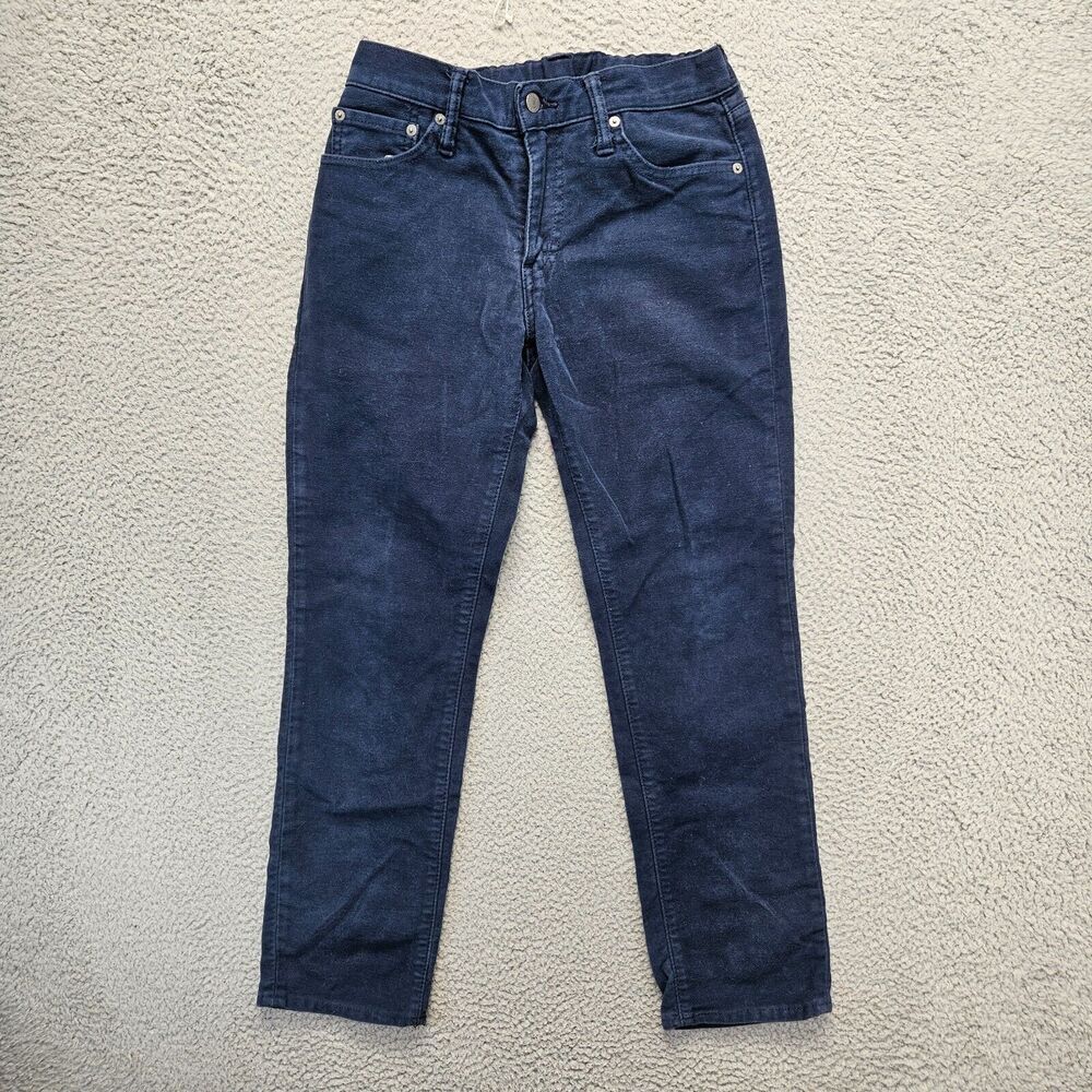 Levis Pants Mens Size 30x30 Blue Straight Leg Stretch Elastic Waist